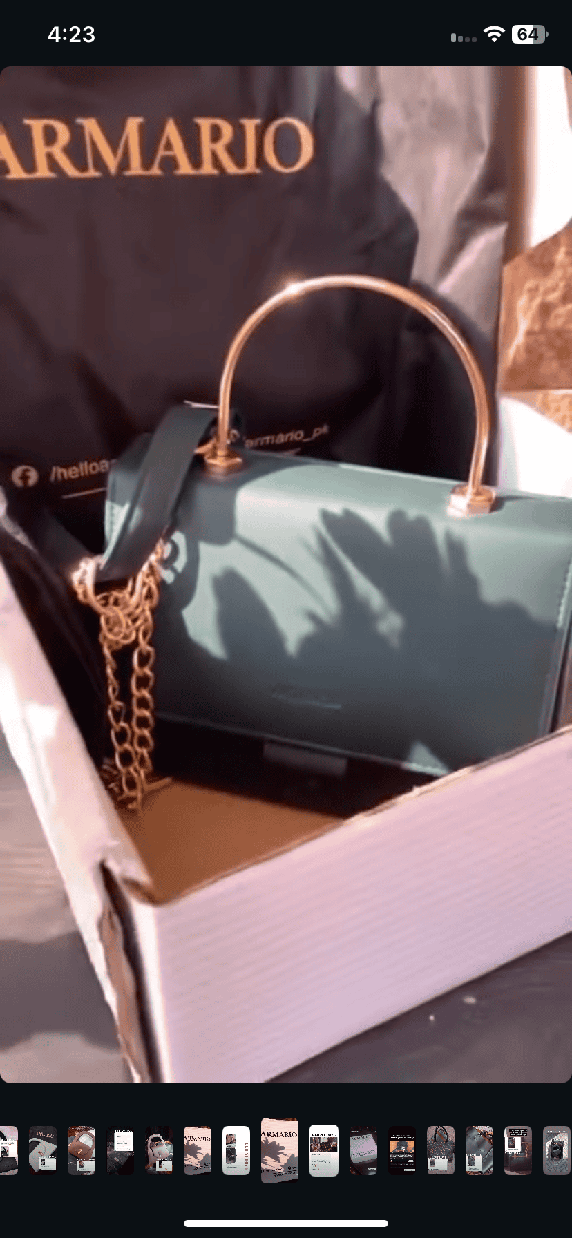 BELLA-OLIVE GREEN Crossbody Bag