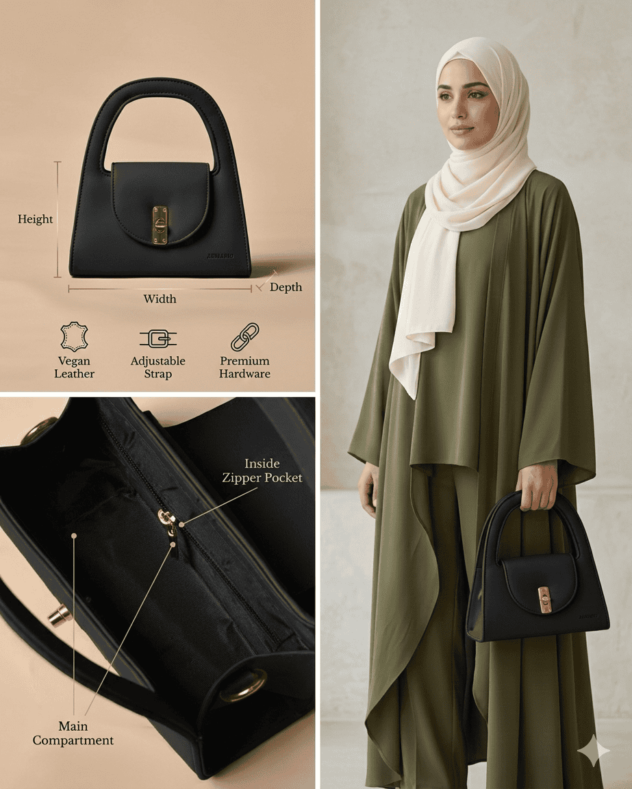 Pagani Crossbody Bag (BLACK)