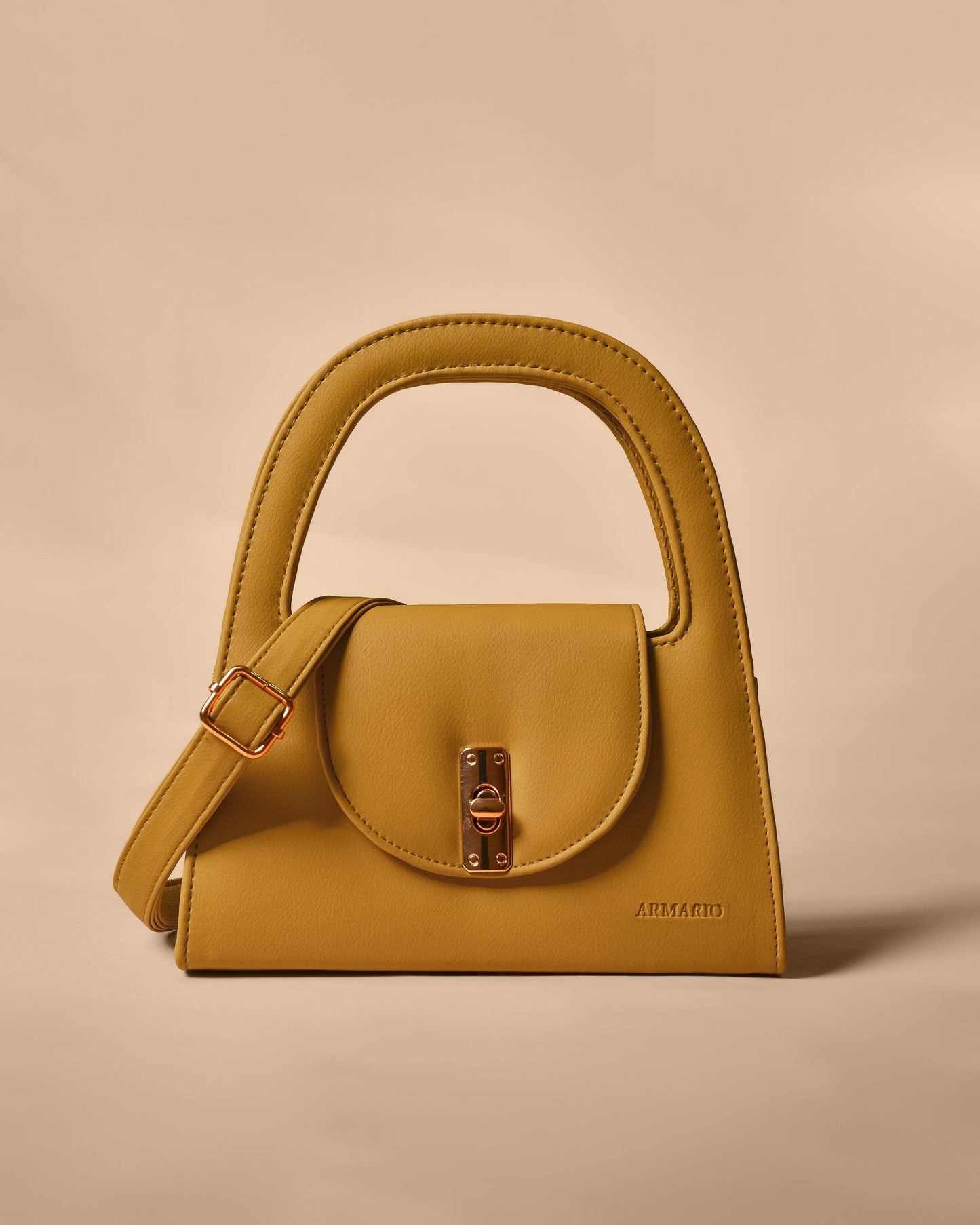 Pagani Crossbody Bag (Metallic Orange)