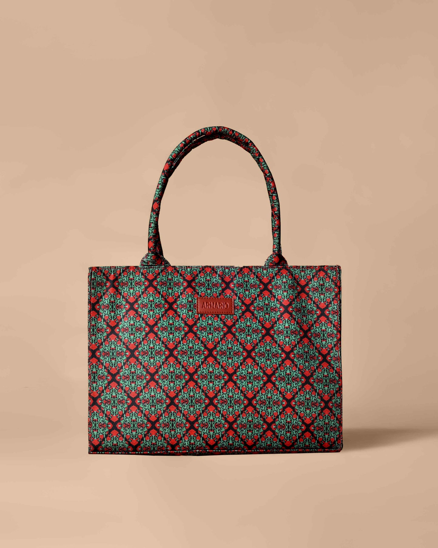 Kolkata Fabric Print Tote Bag