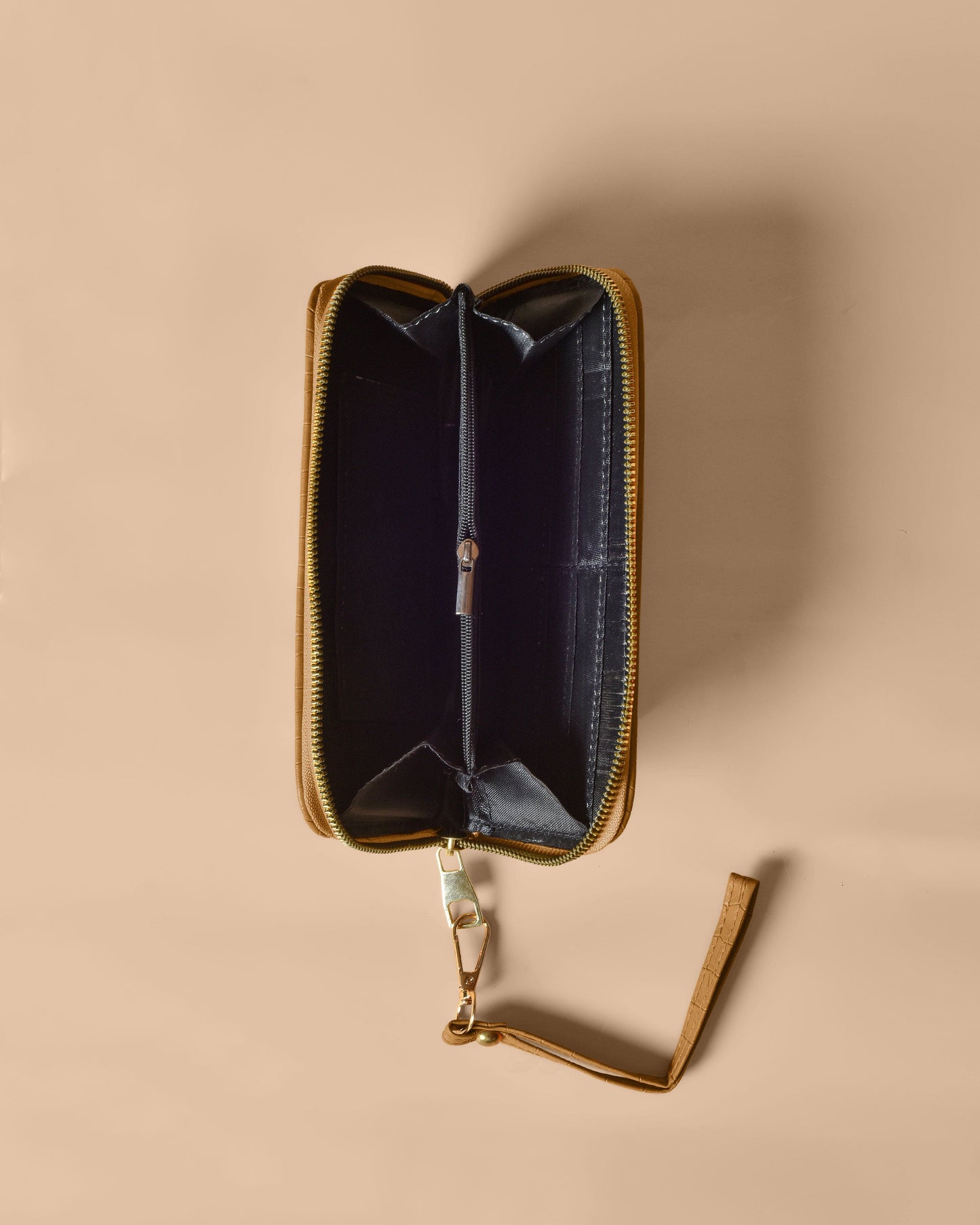 Women's Wallets Clutch (Metallic Orange)