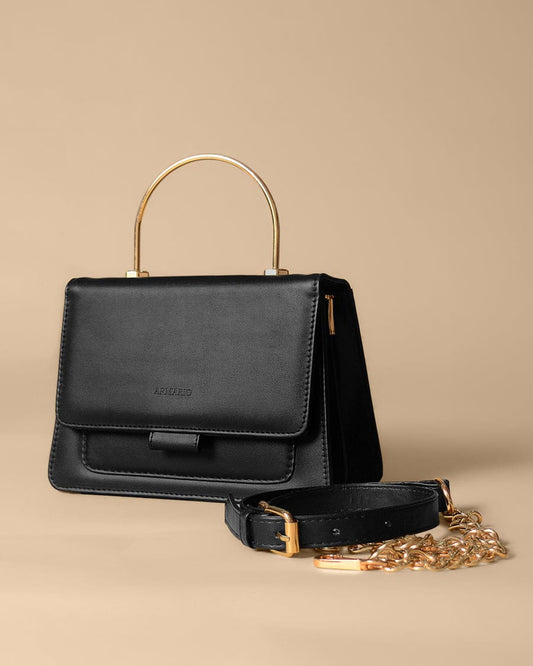 BELLA- BLACK Crossbody Bag