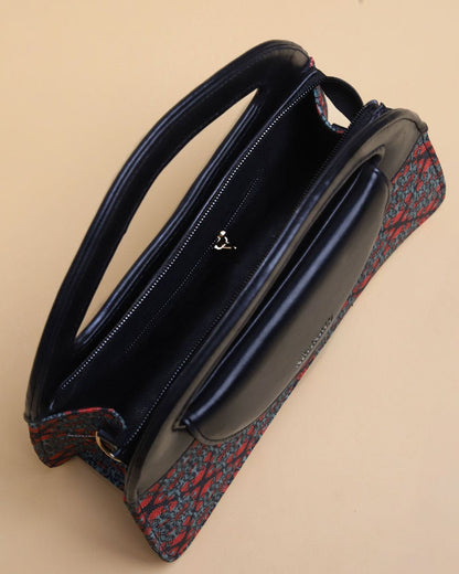 Kolkata Fabric Printing Crossbody Bag