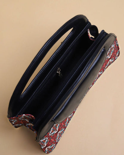 Agra Fabric Printing Crossbody Bag