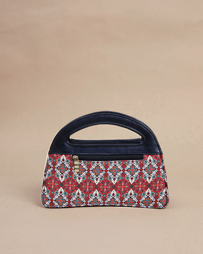 Agra Fabric Printing Crossbody Bag