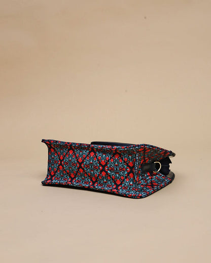 Kolkata Fabric Printing Crossbody Bag