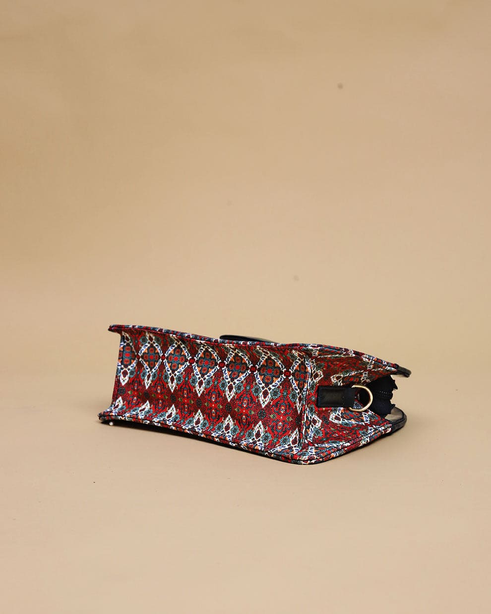 Agra Fabric Printing Crossbody Bag