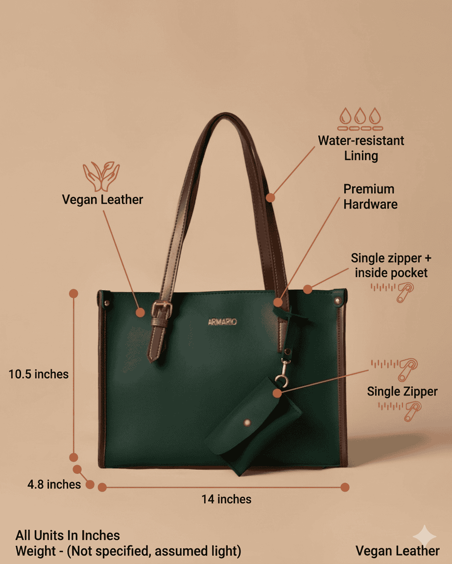 Everyday Totes (Pine Green)