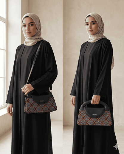 Kolkata Fabric Printing Crossbody Bag