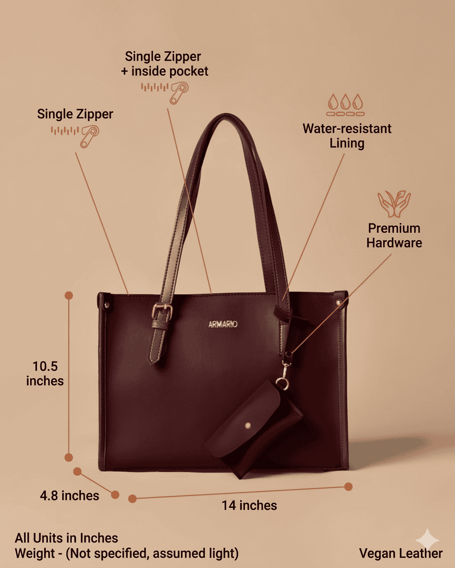 Everyday Totes (Maroon)
