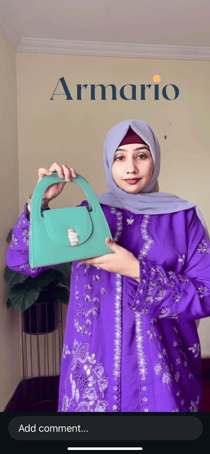 Pagani Crossbody Bag (Mint Green)