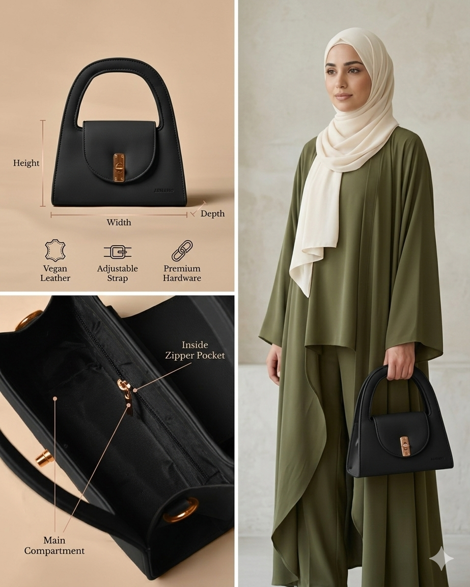 Pagani Crossbody Bag (BLACK)