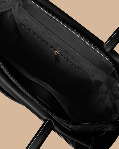 ARM Shoulder tote Bag (Black)