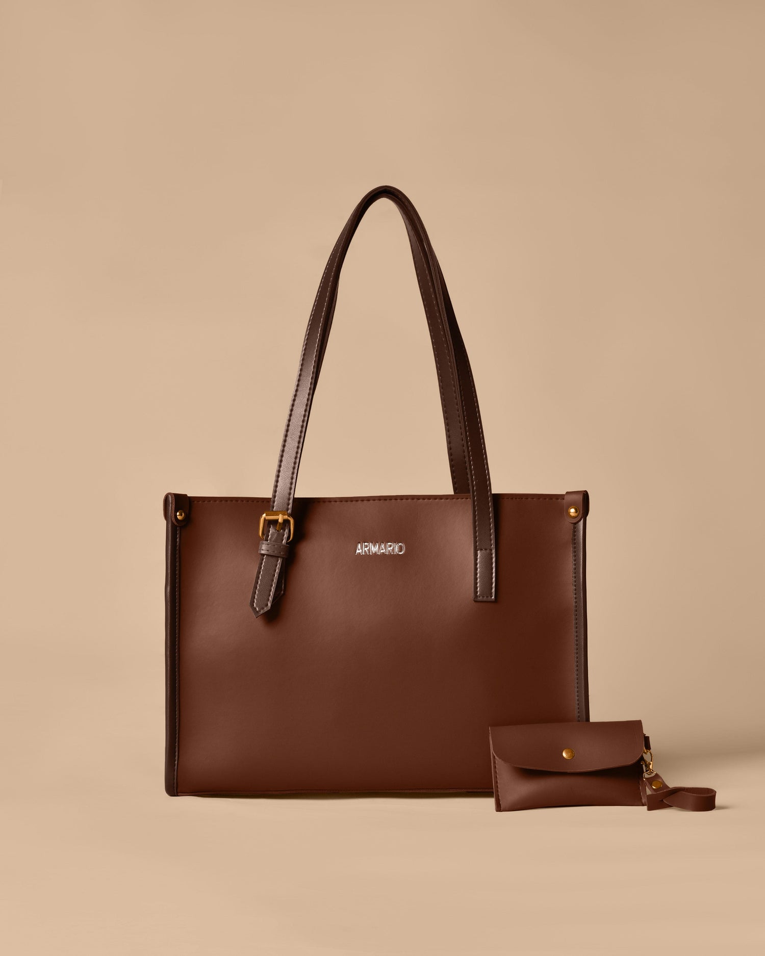 Everyday Totes in Brown by Armario Pakistan