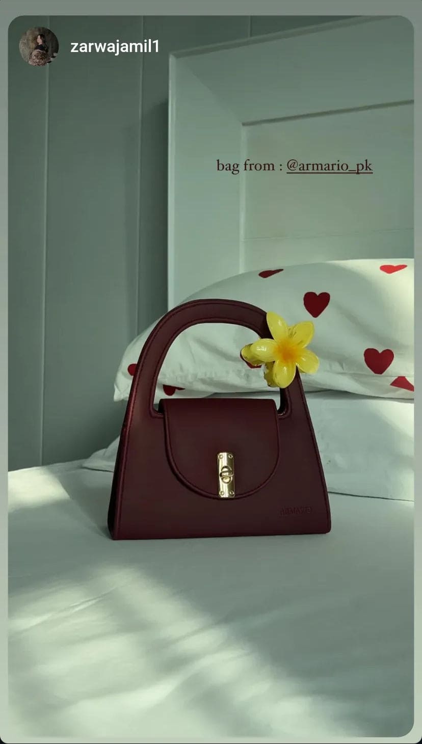 Pagani Crossbody Bag (Maroon)