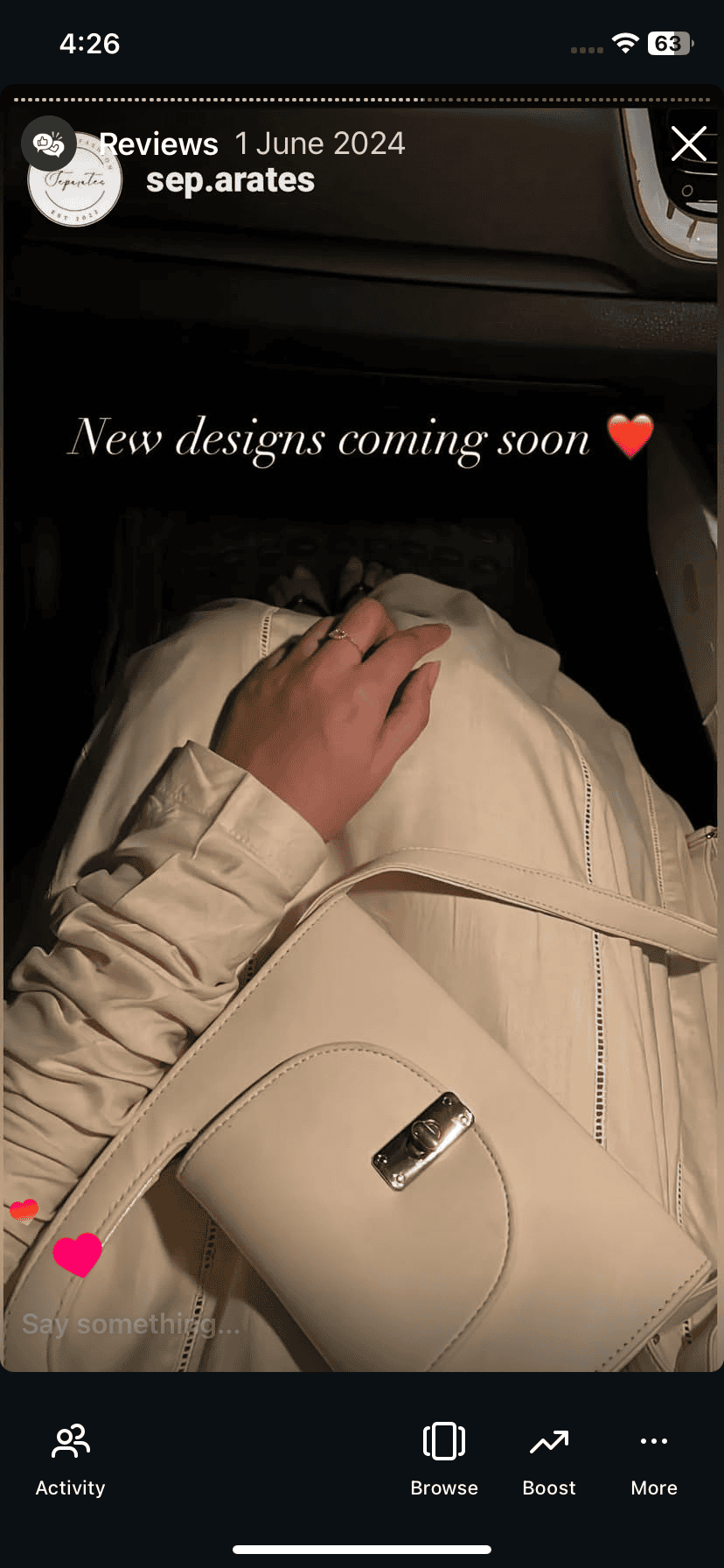 Pagani Crossbody Bag (Cream)
