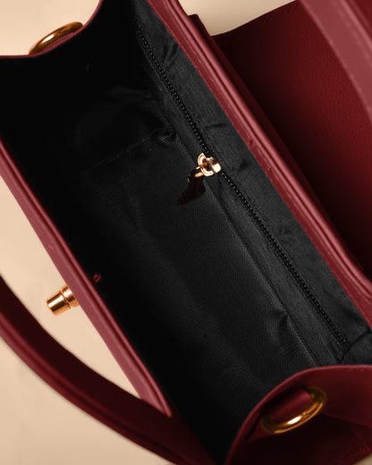 Pagani Crossbody Bag (Red Wine)