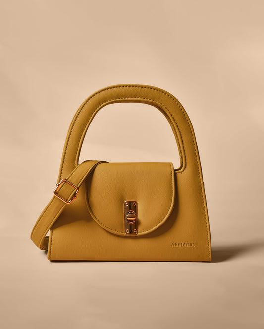 Pagani Crossbody Bag (Metallic Orange)