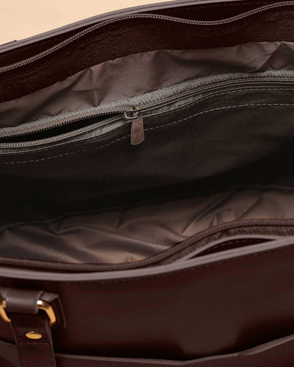 Da Vinci Tote Bag (Burgundy)