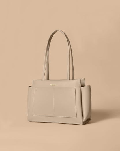 ARM Shoulder tote Bag (Off-White)