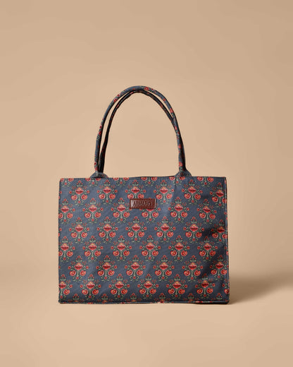 Mughal Garden Print Tote Bag