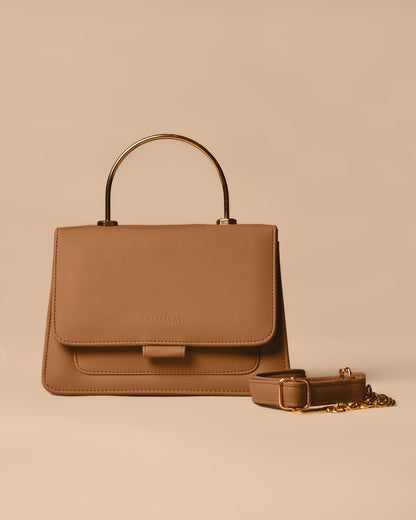 Bella (Mustard Brown) Crossbody Bag