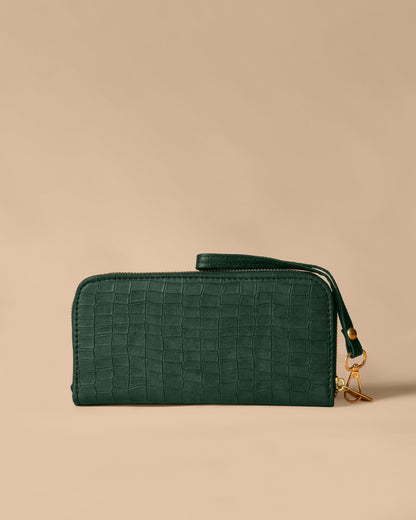 Women's Wallets Clutch (Olive Green)
