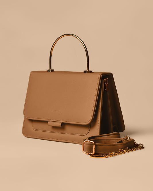 Bella (Mustard Brown) Crossbody Bag