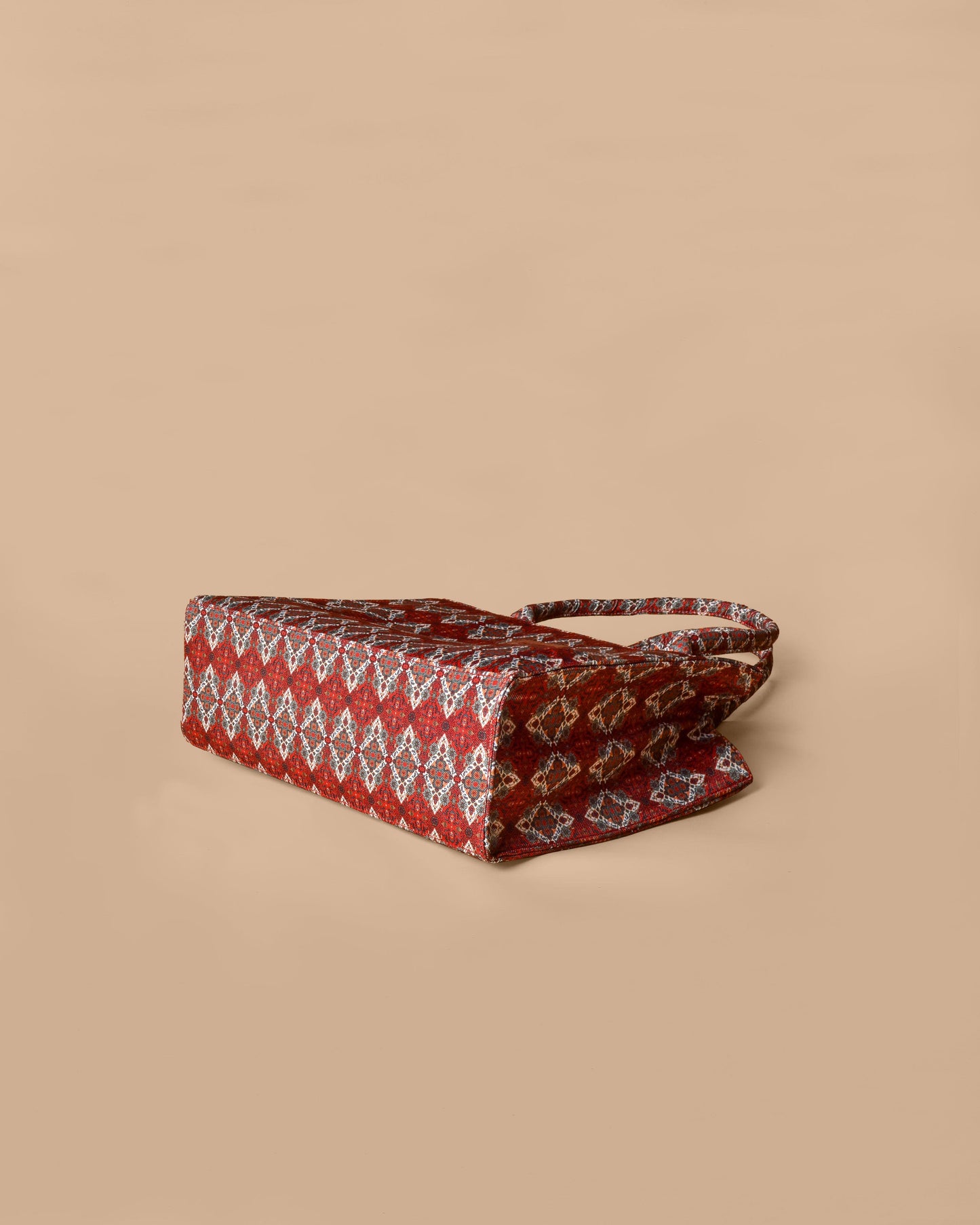 Agra Durrie Print Print Tote Bag
