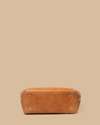 D-VINE Mini Tote Bag (Metallic Orange)